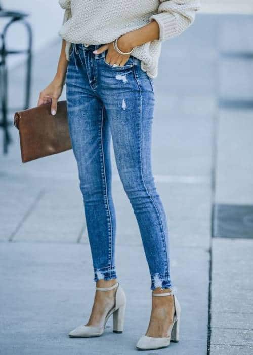 Casual heels fashion for school