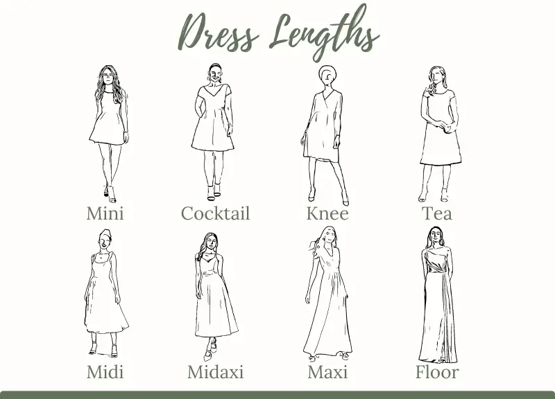 A Guide To Dress Lengths Find The Perfect Fit For Your Height Classic Fashion For Women